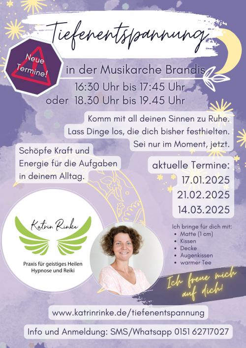 Flyer Tiefenentspannung