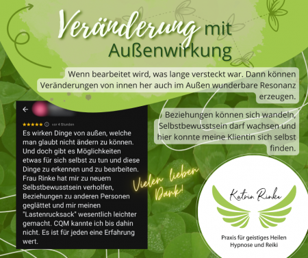 Rezension CQM Außenwirkung