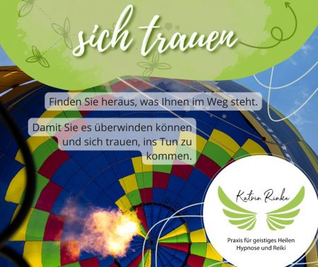 sich trauen